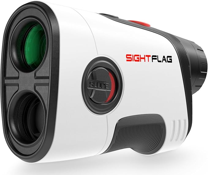 GF2-Golf Rangefinder with Slope and Pin Flagpole Lock Vibration, 1300 Yards Range Finder, External Slope Switch