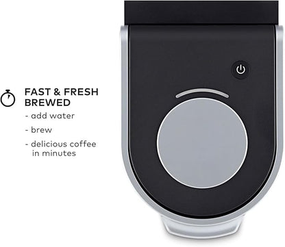 KeurigK Mini Single Serve KCup Pod Coffee Maker, 6 to 12oz Brew size, with Cord Storage, Perfect for Small Spaces, Black