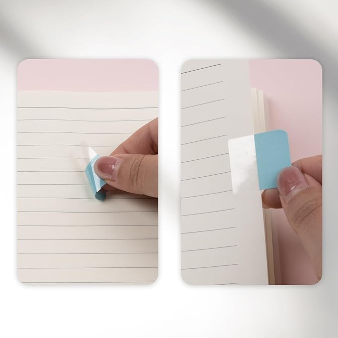 Lumintutu 18 Colors 720pcs Sticky Index Tabs, Medium Book Annotation Tabs Repositionable Page Markers Labels for Notebooks, Bible, Binder, File Folder, Planner and Journaling Supplies (1×1.1 Inch)