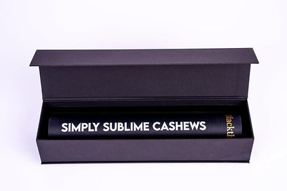 Simply Sublime Cashews Gift Pack – Gourmet Roasted Cashews in Elegant Gift Box – A Sophisticated Present That Speaks to Taste, Generosity & Thoughtful Indulgence – Premium, Handcrafted, Share-Worthy Delight
