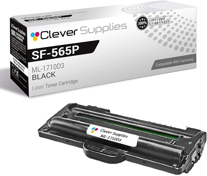 CS Replacement Toner Cartridge Compatible with Samsung SF-565P ML-1710D3 Black