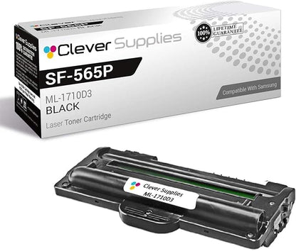 CS Replacement Toner Cartridge Compatible with Samsung SF-565P ML-1710D3 Black