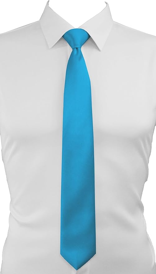 Dibi Solid Color Ties for Men, Formal Mens Ties, Neck Tie, Classic Tie for Boys Women Teens, Wedding Business Costume Necktie