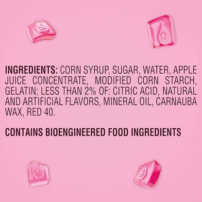 STARBURST Gummies All Pink Gummy Candy, 5 oz Bag (Pack of 12)