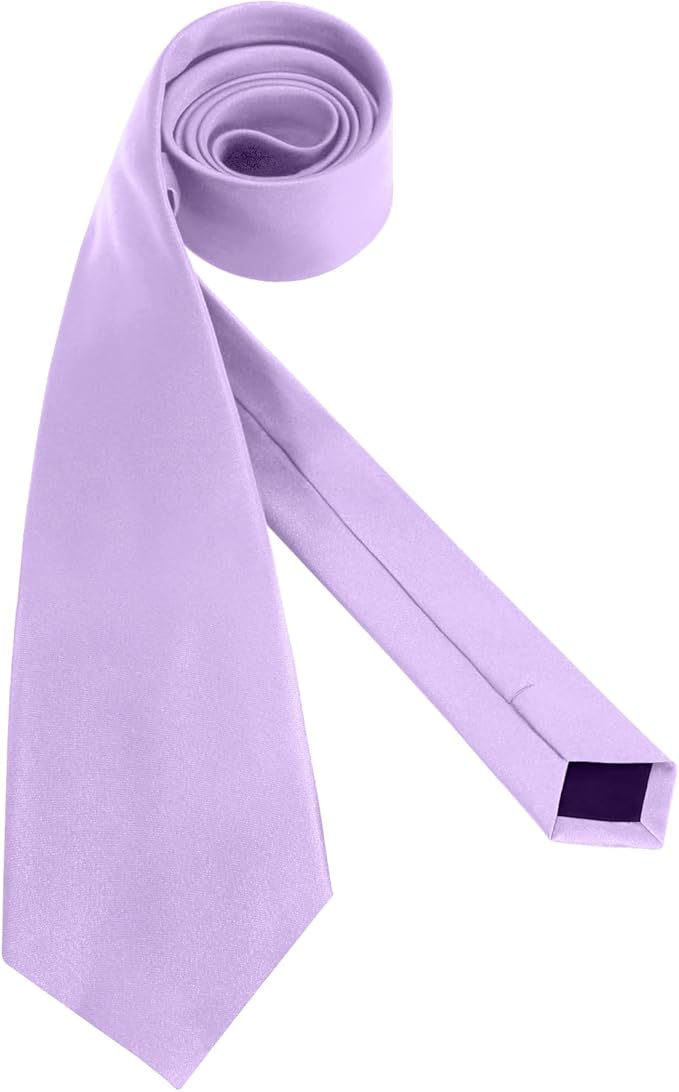 Men's Ties Solid Pure Color 3.15" (8CM) Necktie Plain Formal Business Wedding Black Ties For Men