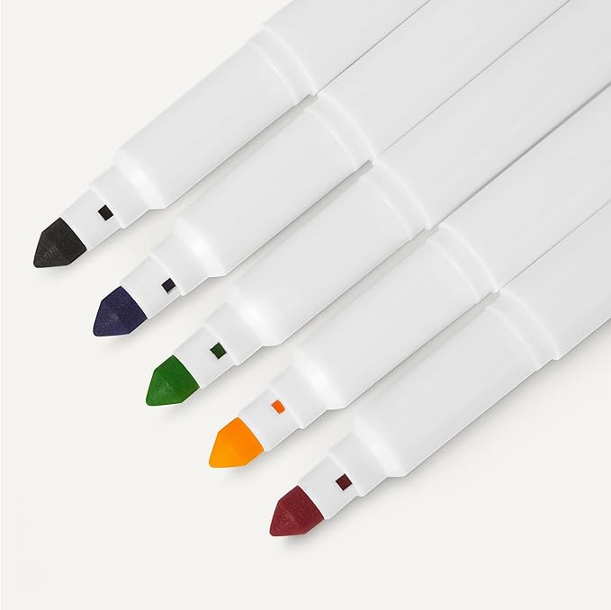 Amazon Basics Super Tip 40 Colors Washable Markers, Pack of 40, Multicolored