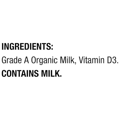 Horizon Organic Shelf Stable Whole Milk Boxes, 8 fl oz, 12 Count - 8g Protein per Serving, USDA Organic UHT from Pasture-Raised Cows, Ready to Drink for Lunchbox, Travel, or On-the-Go, No Refrigeration Needed