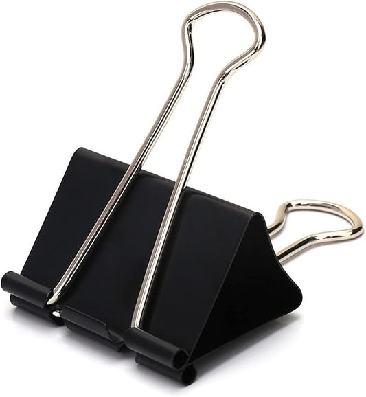 Extra Large Binder Clips 2.4 Inch, 30 Pack Upgrade Big Clips Paper Clamps for Office and Home Supplies