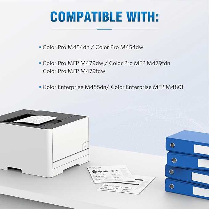 414X Compatible Toner Cartridge Replacement for HP 414A W2023A 414X W2023X Works with M454 M454dw M454dn MFP M479 M479fdw M479fdn M479dw M455dn M480f Printer W2023X (1 Magenta)