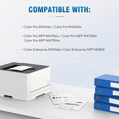 414X Compatible Toner Cartridge Replacement for HP 414A W2023A 414X W2023X Works with M454 M454dw M454dn MFP M479 M479fdw M479fdn M479dw M455dn M480f Printer W2023X (1 Magenta)