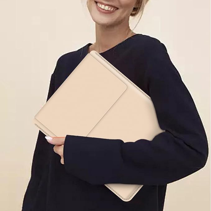 BVYA 13.3-14" Sleeve, PU Leather Laptop Case Compatible with New MacBook Air 13.6/Pro/Max M2/M1 A2779 A2442 14, 13.5 Surface 5/4/3/2/1, Compatible with Laptop 2022 Pro 14 inch