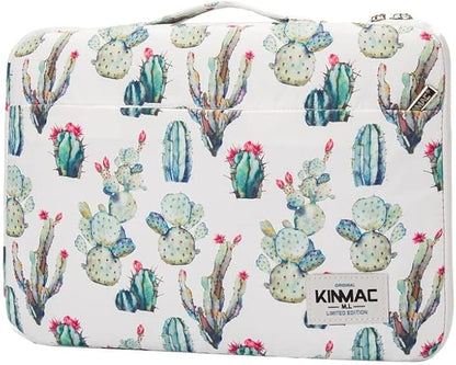 Kinmac 360° Heavy Duty Protective Laptop Sleeve Case Bag Cover with Handle for MacBook Air 13 inch,iPad Pro 13 inch and 13.3 inch HP,Dell,Lenovo,Asus,Acer Laptop (Cactus)