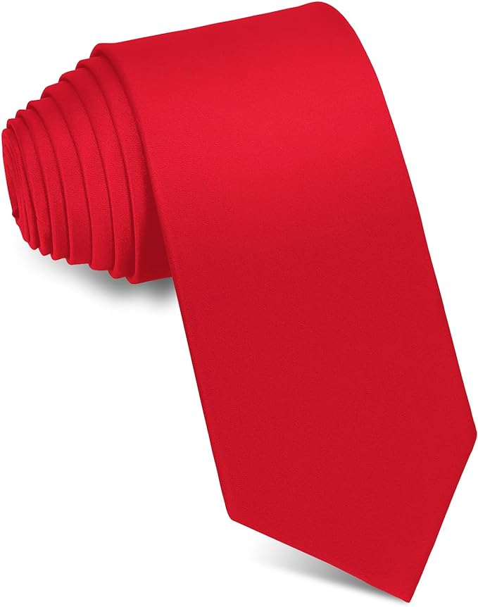 Men's Ties Solid Pure Color 3.15" (8CM) Necktie Plain Formal Business Wedding Black Ties For Men