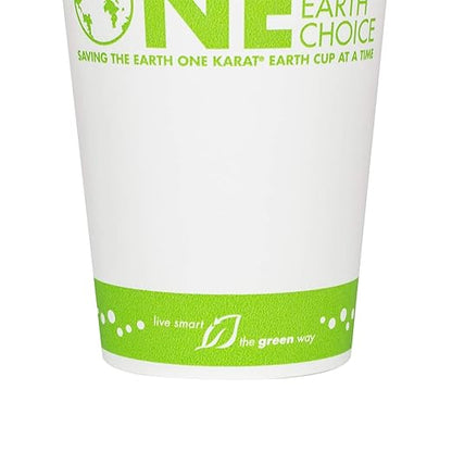Karat Earth KE-K516 16 oz. Eco Print Paper Hot Cup (Case of 1000)