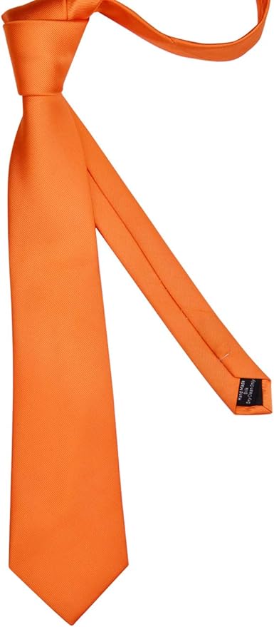 GUSLESON Classic New 3.15"（8cm） Men's Solid Color Necktie Wedding Business Tie + Gift Box