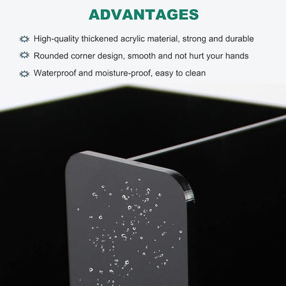 Tirifer Disposable Coffee Cup Dispenser Organizer Paper Cup Lid Sleeve Holder Presentation Storage Coffee Milk Tea Shop Restaurant Accessories Halloween Party Supplies, 4 Compartments