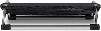 Mount-It! Tilting Footrest Under Desk | Ergonomic Office Foot Rest Adjustable | Computer Desk Foot Support | Large Platform Elevated Office Footrest