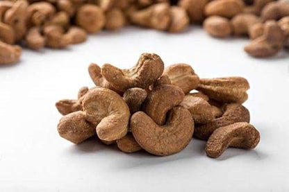 Dry Roasted Dark Cashews with Himalayan Salt (1 Lb) - Dark Oven Roasted to Perfection in Small Batches for Added Freshness - Super Crunchy - Farm Fresh Nuts Brand