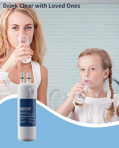 W10295370A Water Filter Replacement Compatible with EDR1RXD1,W10295370,WHR1RXD1,P4RFWB,P8RFWB2L,46-9930,46-9081,Filter 1 (3)