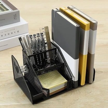 Desk Stationery Storage Box Stationery Organizer Pencil Holder Magazine Files Holder