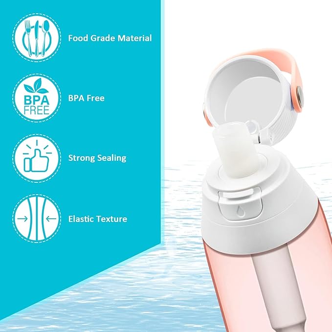 Mouthpiece Replacement for Brita Insulated Filtered Water Bottle, 3PCS Water Bottle Silicone Mouthpiece Valve Replacement for Brita Water Bottle 20/26/32/36 oz