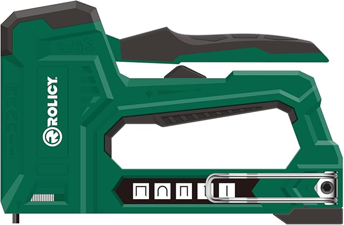 5-in-1 Heavy Duty Aluminum Staple Gun Kit, Manual Brad Nailer with 3000 Staples and 2000 Brad Nails, Staple Remover, Perfect for Upholstery, Crafts, Decoration, Furniture, Wood & Home DIY Use