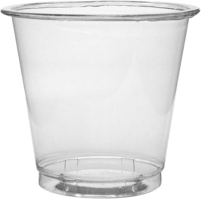 Karat [3oz - 2,500 ct] Small Plastic Cups, Disposable Bathroom Mouthwash Cups | Clear