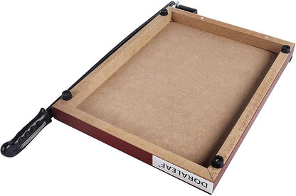 A3 Paper Cutter Paper Trimmer Heavy Duty Paper Slicer with Safety Guard and Blade Lock 18" Cut Length. Guillotine for Cardstock Metal Base Wide Use for Office, School, Home(Red)