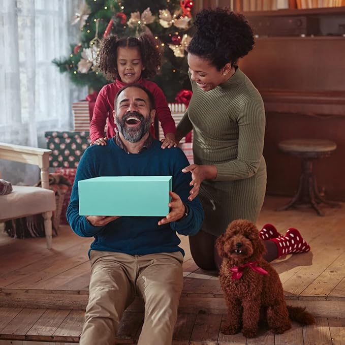 Gift Boxes 10"x6"x3" with Magnetic Closure Lid Gift Boxes for Presents,Bridesmaid Gifts Box,Cute Box,Luxury for Gift Packaging, Magnetic Gift Box for Wrapping Gifts (Light Blue/5PCS)