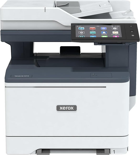 Xerox C415 Color All-in-One Printer, Laser, DADF, Copy, Print, Scan, Fax, Email, Letter, Energy Star Certified, UP to 42PPM