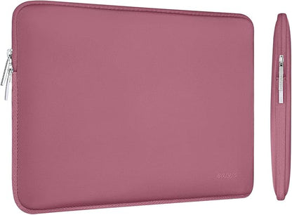 MOSISO Laptop Case 13 inch, 13 inch Laptop Sleeve Bag Compatible with MacBook Air 13 M4 M3 M2 M1 2025-2018 / Pro 13 M2 M1 2025-2016, Neoprene Computer Sleeve Bag with Small Case, Dusty Rose