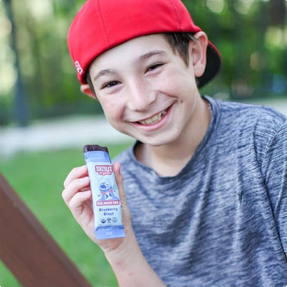 Skout Organic Real Food Bars for Kids Fruit Variety Pack (18 Pack) | Organic Snacks for Kids | Plant-Based Nutrition, No Refined Sugar | Vegan | Gluten, Dairy, Grain & Soy Free