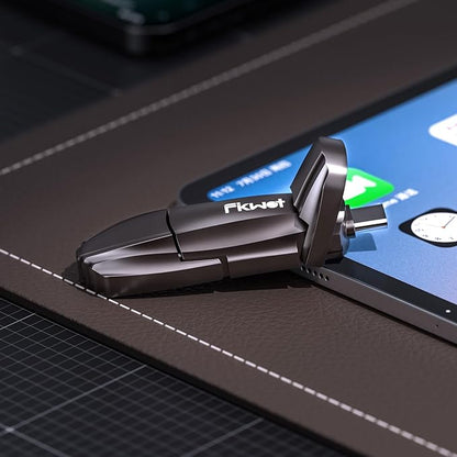 FU388 External Solid State Drive 1TB, Up to 1000MB/s for Data Storage,Dual-Port Stick Design with USB-A & Type-C Expansion of Storage for iPhone 15/16 /Android/PC/Mac/Laptop