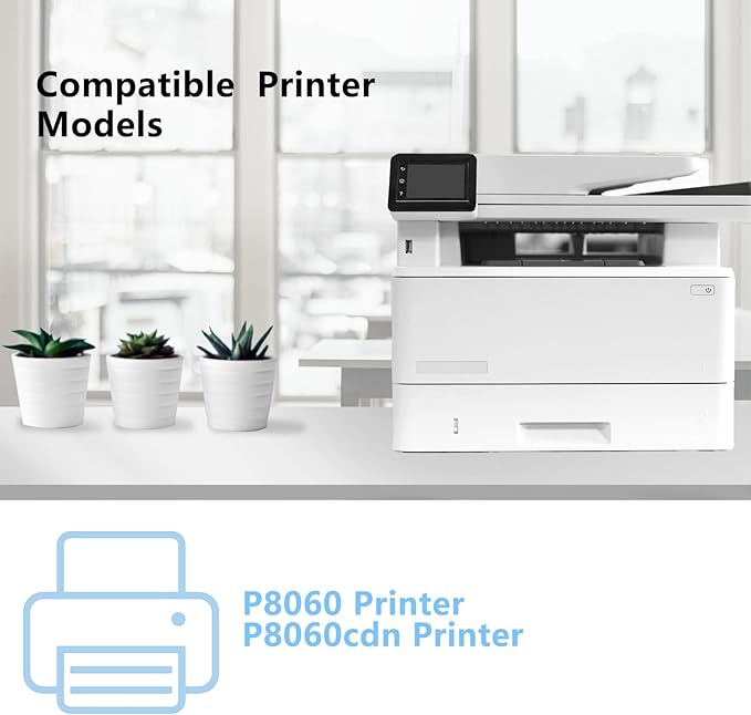 TK-8802 TK8802 High Capacity Toner Cartridge TK8802BK TK8802C TK8802M TK8802Y Toner Compatible for Kyocera ECOSYS P8060 P8060cdn Printers(4-Pack)