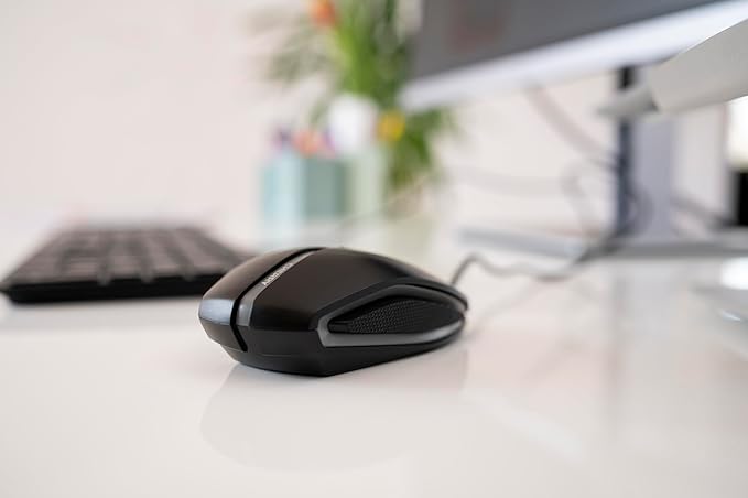 Cherry GENTIX 4K mice USB Optical 3600 DPI Ambidextrous, Black