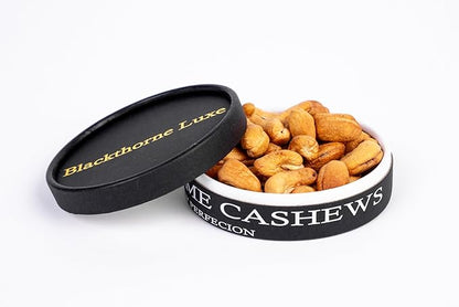 Simply Sublime Cashews, Roasted Lightly Salted – 20 x 1.2oz Single Servings – Jumbo, Hand Sorted & Flame Roasted with Himalayan Pink Salt – Gourmet Snack for Bourbon, Tequila, Champagne - 24oz