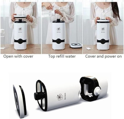 Cool Mist Humidifiers - Essential Oil Top Fill Humidifier Cool Ultrasonic Humidifier Quiet Air Diffuser for Large Room & Easy to Clean with Filter & Oil Diffuser Plant Bedroom Humidifier