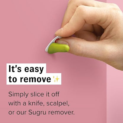 Tesa Sugru Super Glue - Waterproof Wood Glue for Home Improvement & Crafts - Use as a Poster Putty or Silicone Adhesive for Repairing & Bonding - 3 Pack - Black (3.5g/ea)