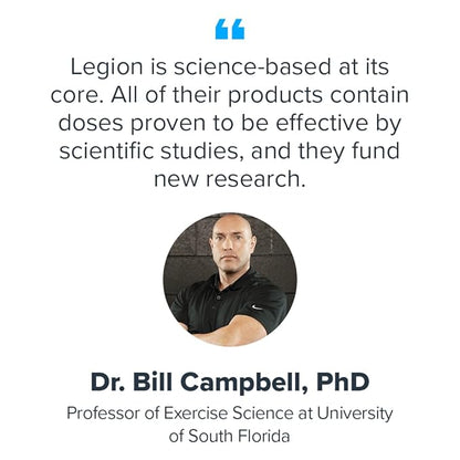 Legion Chocolate Chip Cookie Dough Protein Bar - 100% Whey Protein Bars Low Sugar High Protein with Prebiotic Fiber - Soy-Free, Gluten Free, Naturally Flavored, Low Fat, High Protein Bars (12 Count)