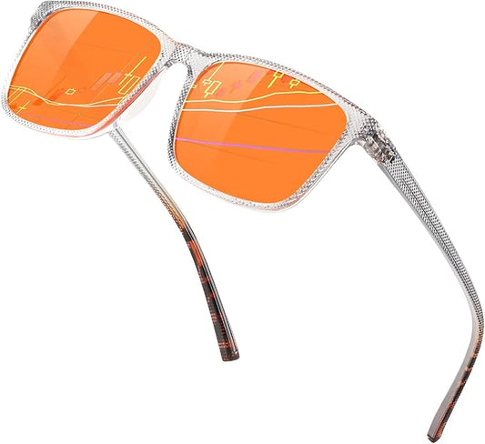 99% Blue Light Blocking Glasses Men Women Lightweight Frame Computer TV Gaming Eyeglasses Reduce Eyestrain