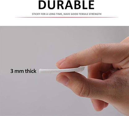 ToLanbbt Double Sided Foam Tape 1.18In x 33FT, Mounting Tape Heavy Duty, Strong Adhesive Weatherproof Seal Strips for DIY Craft Picture Poster, Car & Gap Filling Mountings, Home Office Decor (White)