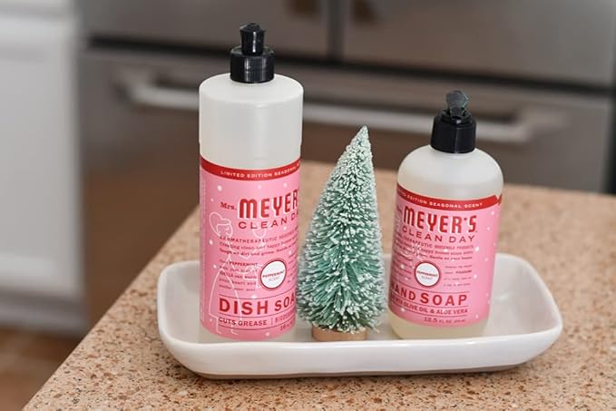 Mrs. MEYER'S Liquid Hand Soap Peppermint, 12.5 Fl Oz. (Pack of 6)