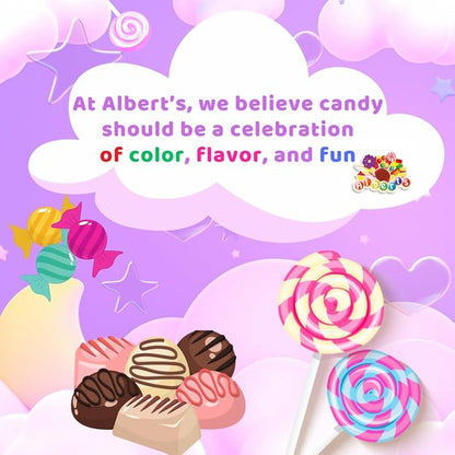 ALBERT'S Candy Milk Chocolate Foiled Balls, 40 oz Bag, Party and Wedding Candy, Peanut-Free (Full Size, Gold)