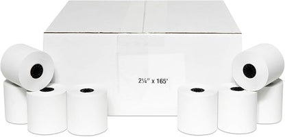 2-1/4 X 165 Thermal Paper Rolls Sharp Cash Register (50 Rolls)