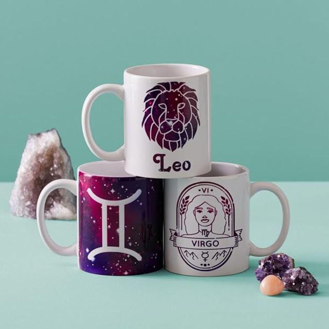 Cricut Ceramic-Coated Mugs, 15 Oz, 36 Count, White - Dishwasher & Microwave Safe, Compatible with Cricut Mug Press & Infusible Ink, Ideal for Crafts and Printing