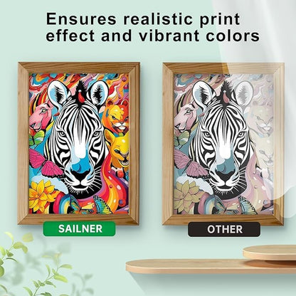 SAILNER 67XL Black High-Yield Ink Cartridge Replacement for HP Ink 67 67XL HP Printer Ink use with for DeskJet 2855e Ink Cartridges Deskjet 4155e 2755e 4155 2700 2700e Envy 6055 Printer 67(2 Pack)