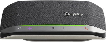 Poly - Sync 20 USB-A Personal Smart Speakerphone (Plantronics) - Connect to Cell Phone via Bluetooth and PC/Mac via USB-A Cable - Works with Teams (Certified), Zoom & More,Black