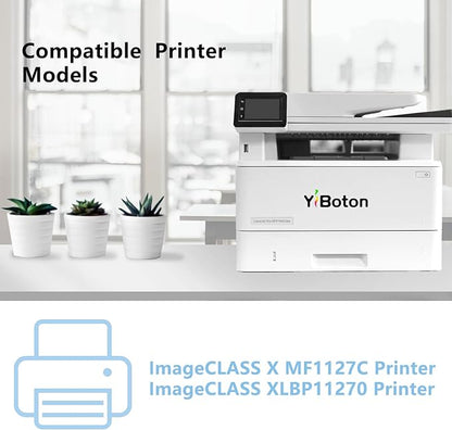 T09 Yellow Toner Cartridges with Chip 3017C005AA Replacement for T09 Toner Suitable for ImageCLAss X LBP1127C MF1127C Printer