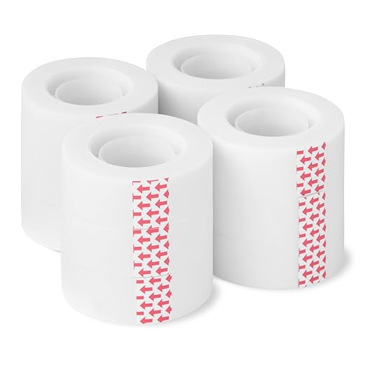 Amazon Basics Matte Finish Tape, Invisible Tape, 3/4" x 1000"(27.78 Yards), 12-Pack, Transparent