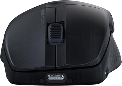 Turtle Beach Pure Air - Ultra-Light Wireless Ergonomic RGB Gaming Mouse, 26K DPI Optical Sensor, 125 Hour Battery, Dual Wireless System, Titan Optical Switches, Bluetooth, RGB Illumination - Black